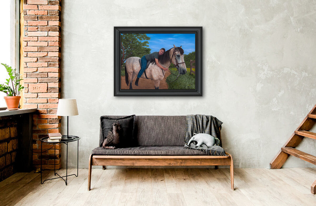 Audrey and Bling - Original