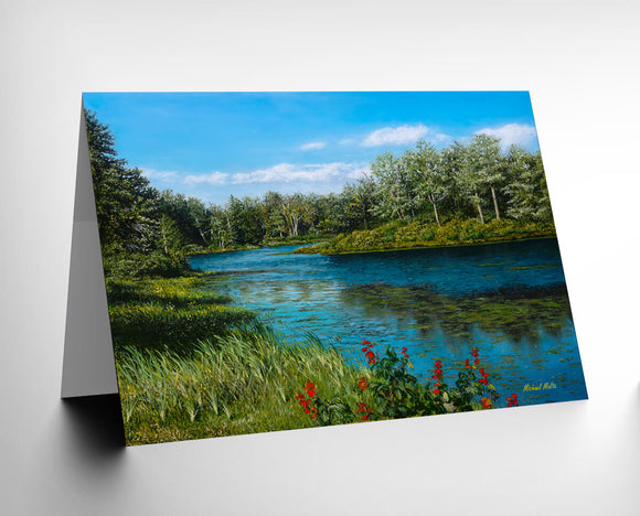 River View - Greeting Card