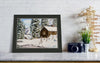 Snowy Retreat Matted Prints