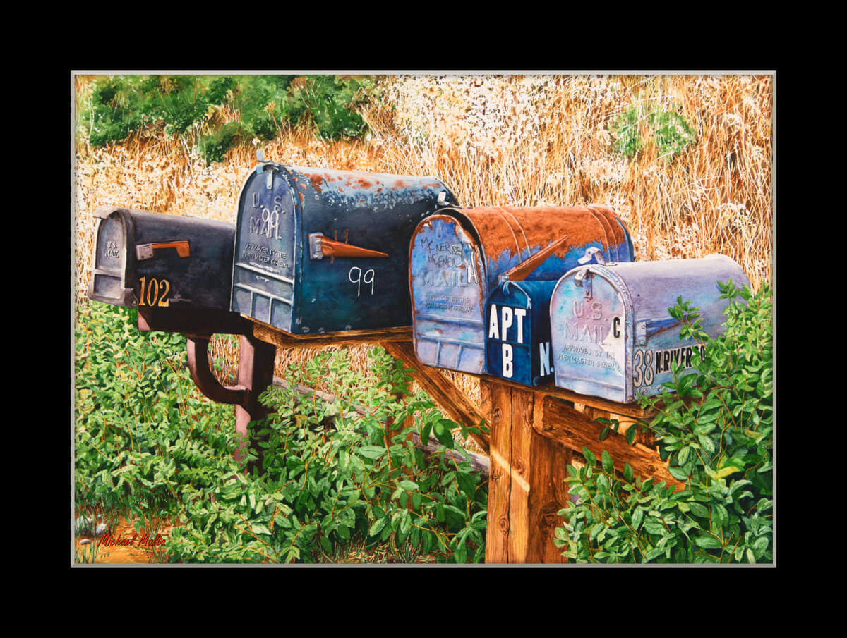 You Got Mail Matted Prints