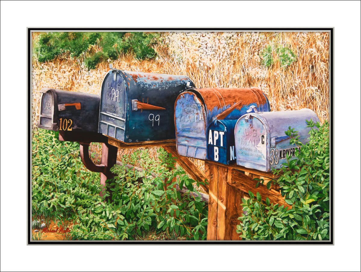 You Got Mail Matted Prints