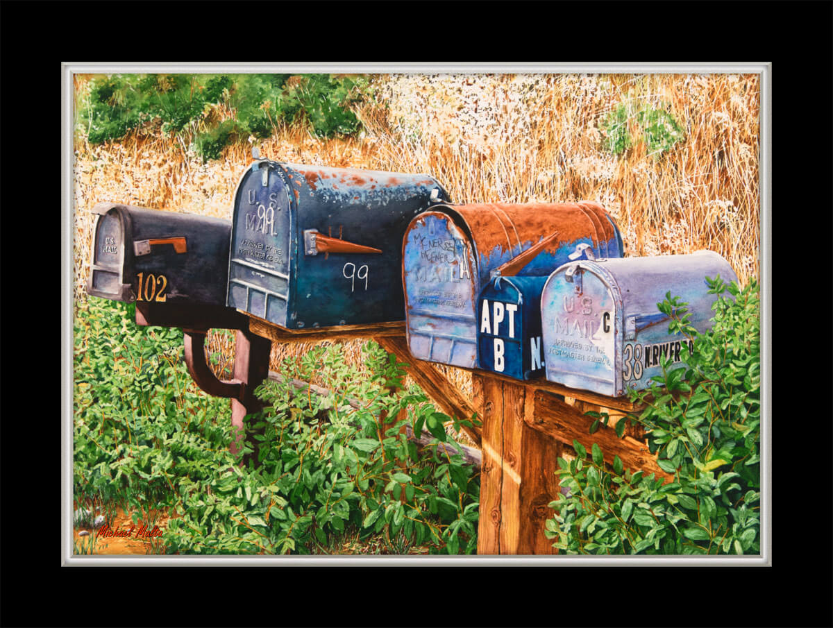 You Got Mail Matted Prints
