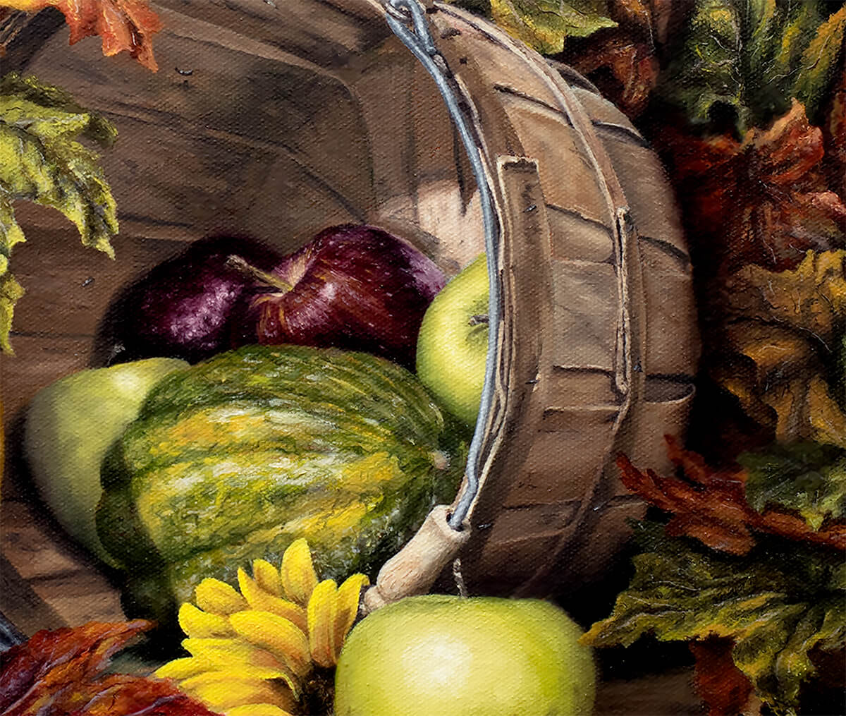 A Touch of Autumn - Studio Canvas Print