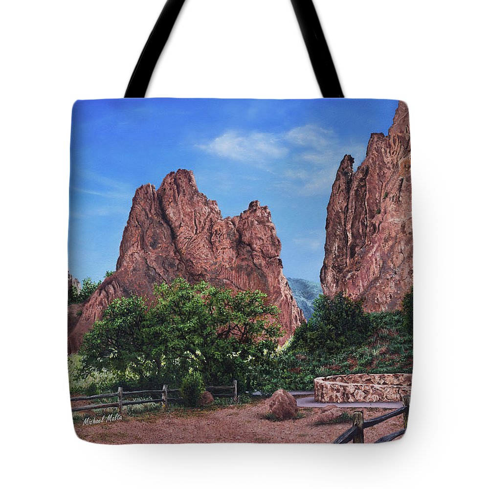 North & South Gateway Rocks - Tote Bag