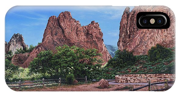 North & South Gateway Rocks - Phone Case