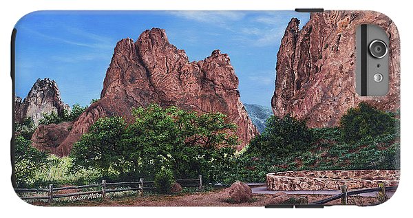 North & South Gateway Rocks - Phone Case