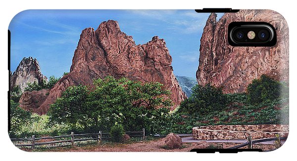 North & South Gateway Rocks - Phone Case
