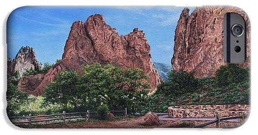 North & South Gateway Rocks - Phone Case