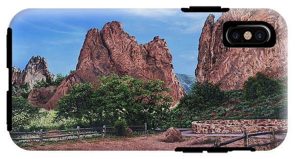North & South Gateway Rocks - Phone Case