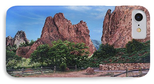 North & South Gateway Rocks - Phone Case