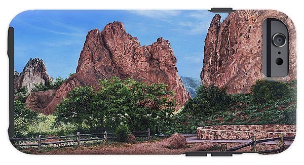 North & South Gateway Rocks - Phone Case