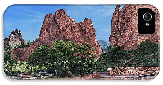 North & South Gateway Rocks - Phone Case
