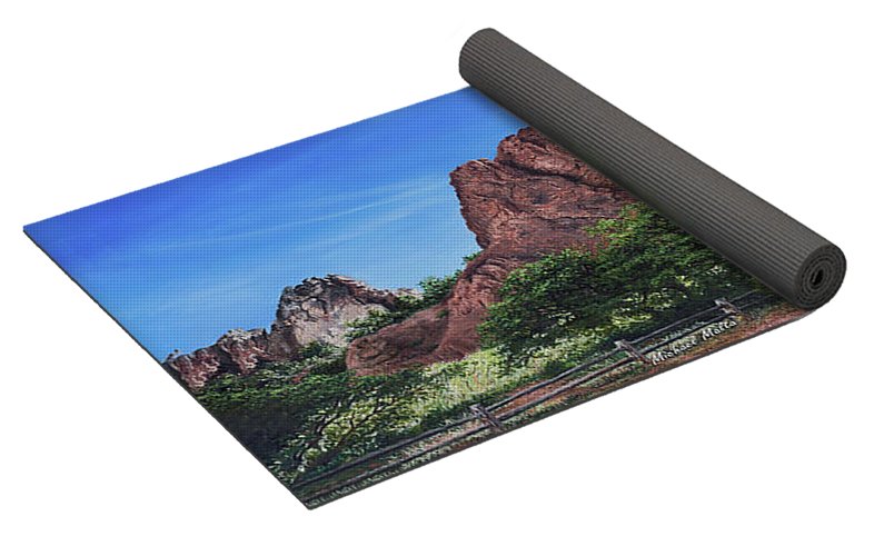 North & South Gateway Rocks - Yoga Mat