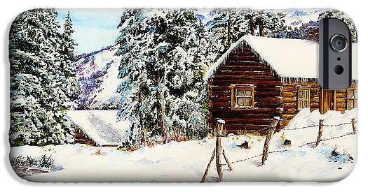 Snowy Retreat - Phone Case