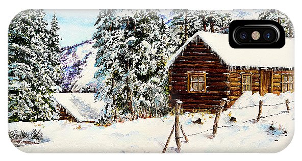 Snowy Retreat - Phone Case