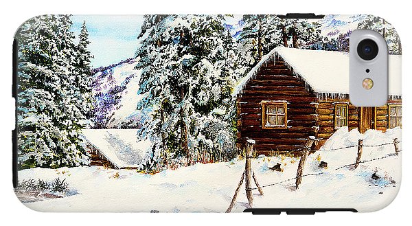 Snowy Retreat - Phone Case
