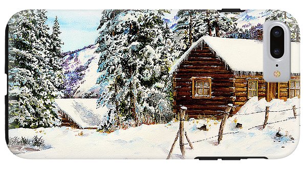Snowy Retreat - Phone Case