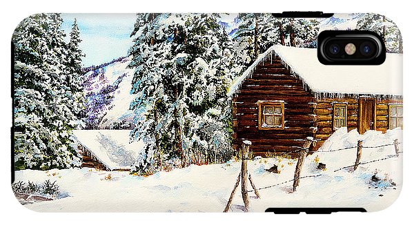 Snowy Retreat - Phone Case