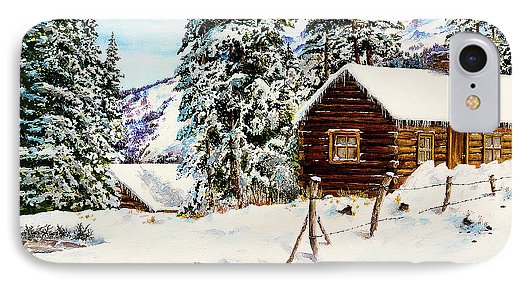 Snowy Retreat - Phone Case