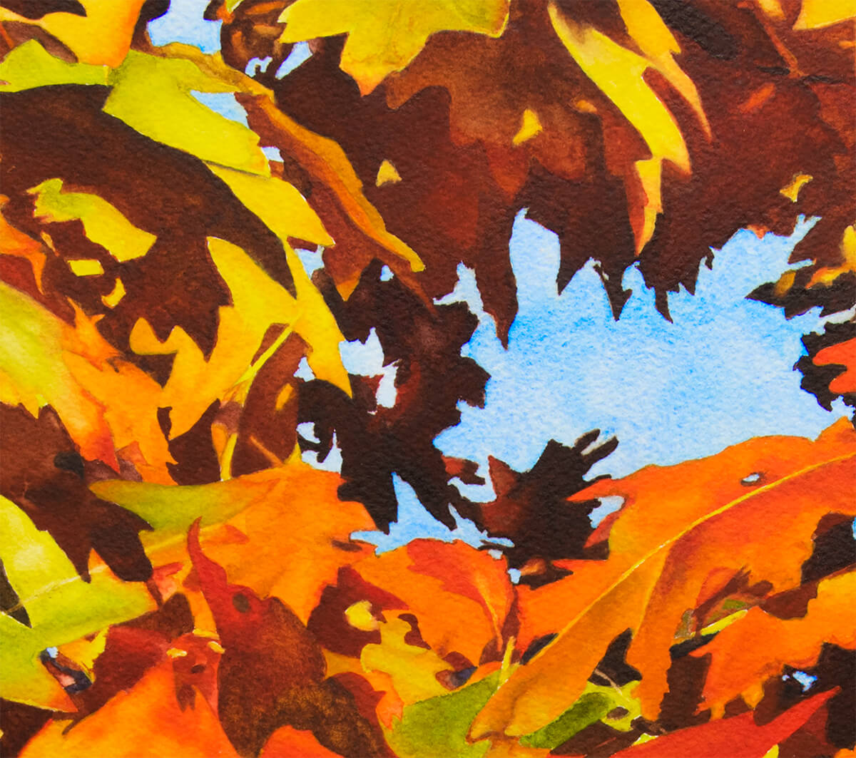 Burst of Autumn - Original