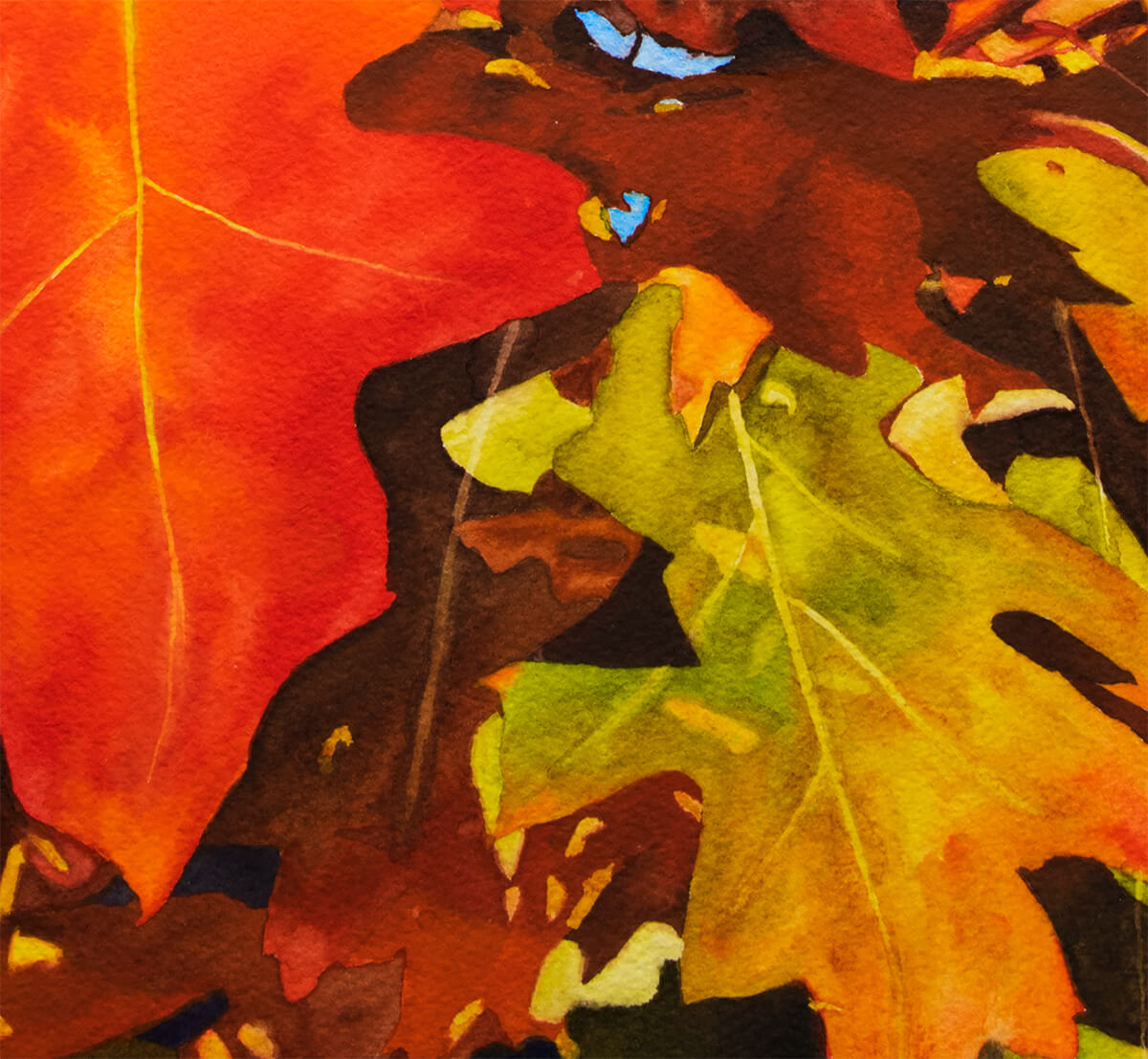 Burst of Autumn - Original