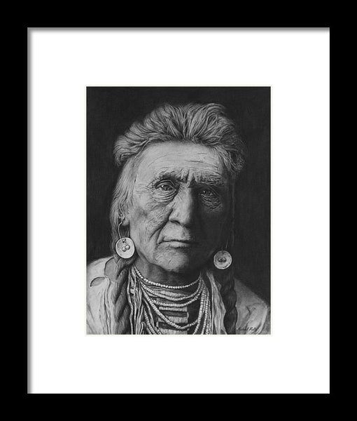 Crow Warrior - Framed Print