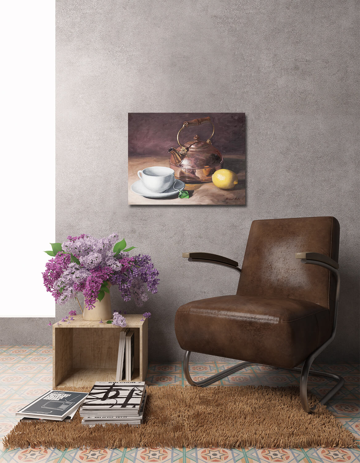 Tea Time - Canvas Print