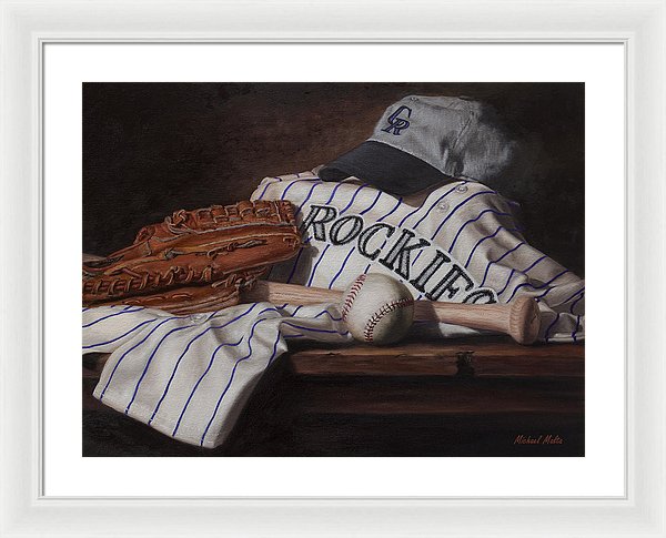 The Colorado Rockies - Framed Print