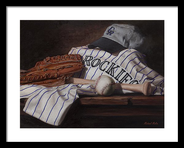 The Colorado Rockies - Framed Print
