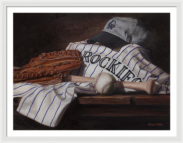 The Colorado Rockies - Framed Print