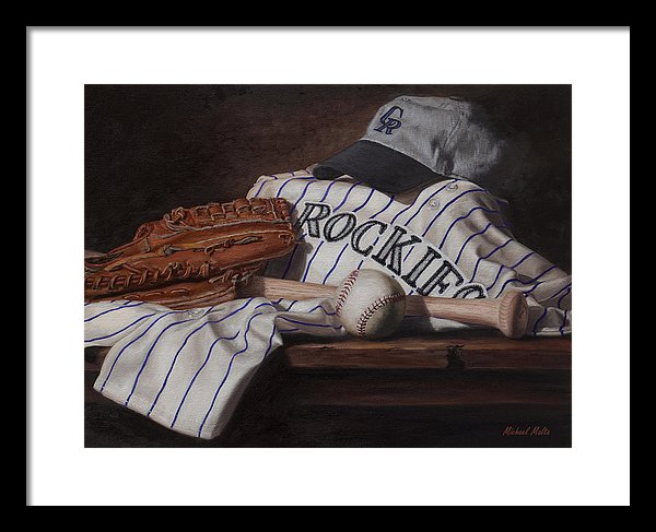 The Colorado Rockies - Framed Print