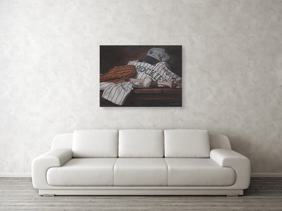 The Colorado Rockies - Wood Print