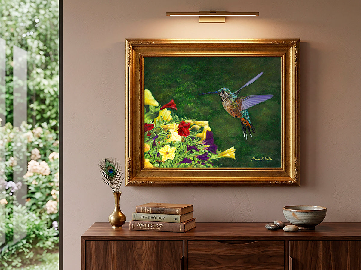 Feasting on Nectar’s Glow - Original - SOLD
