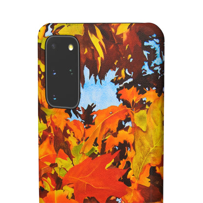 Burst Of Autumn - Snap Samsung Case