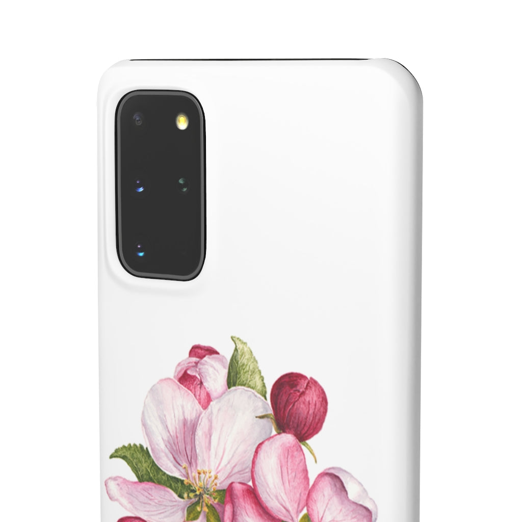 Apple Blossoms - Snap Samsung Cases