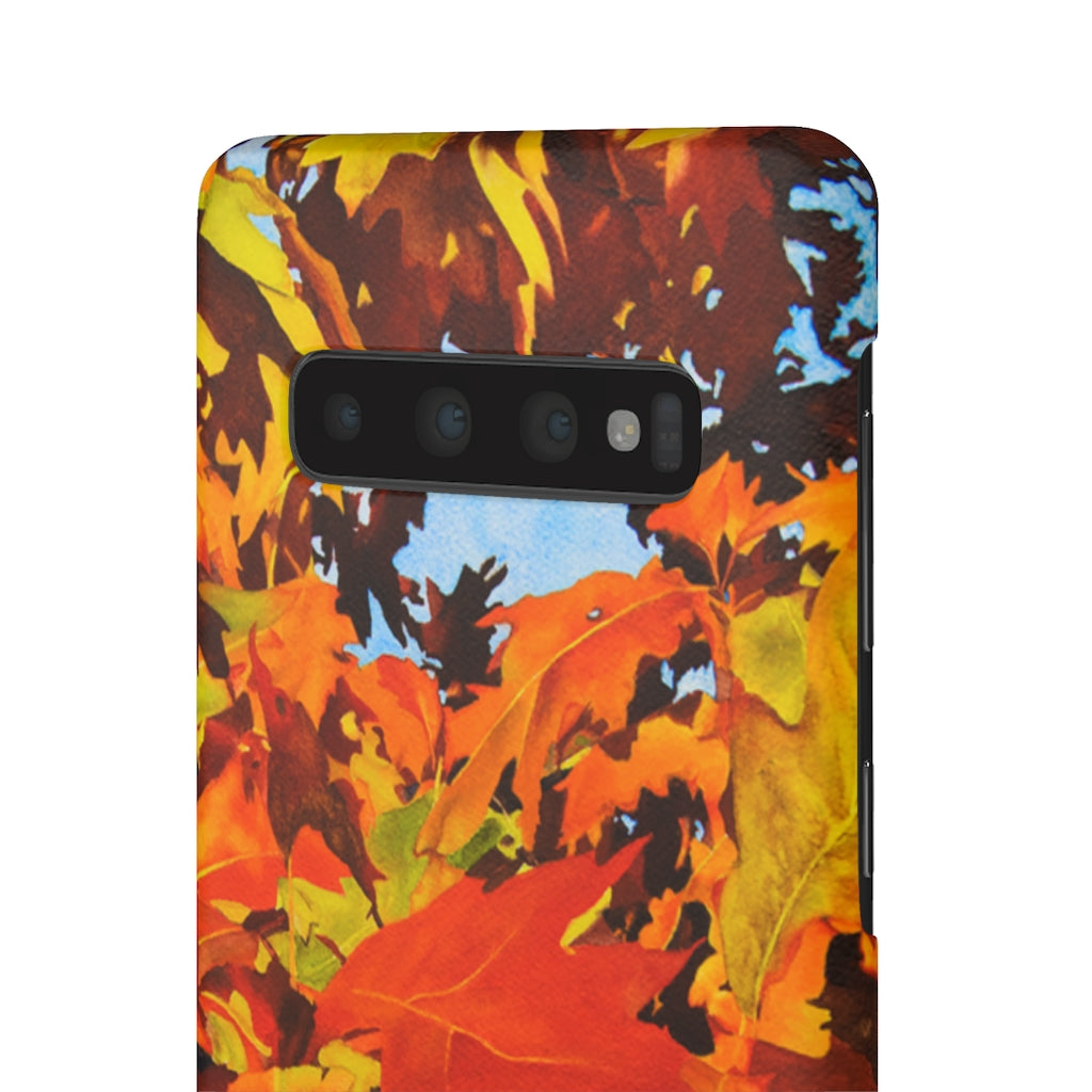 Burst Of Autumn - Snap Samsung Case