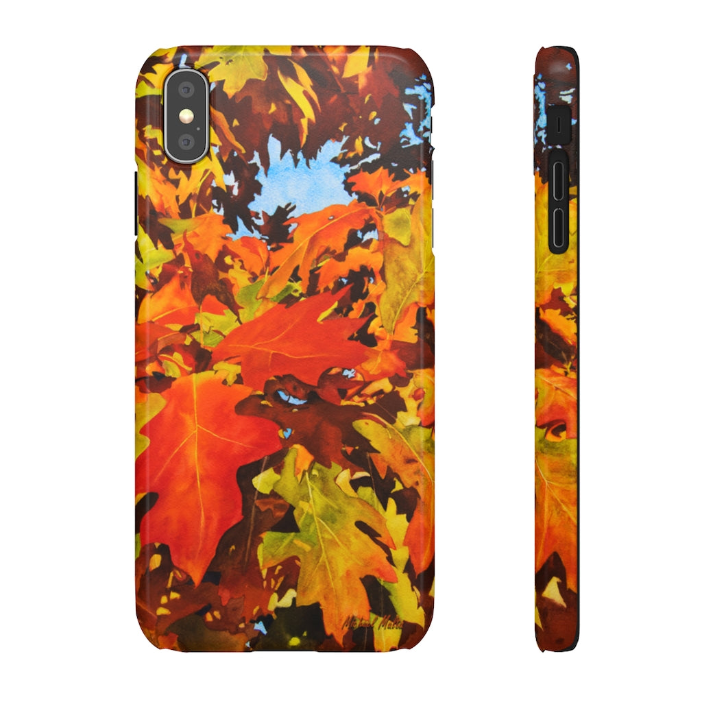 Burst Of Autumn - Snap iPhone Cases