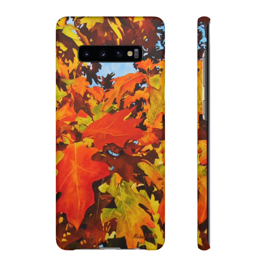 Burst Of Autumn - Snap Samsung Case