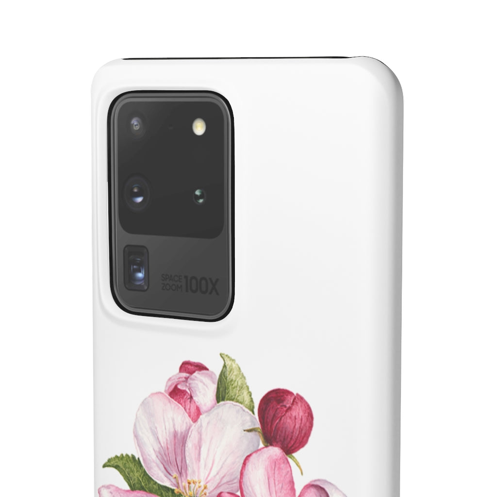 Apple Blossoms - Snap Samsung Cases