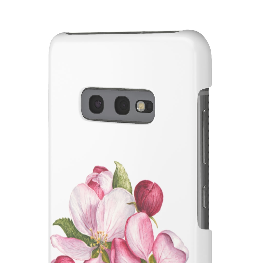 Apple Blossoms - Snap Samsung Cases