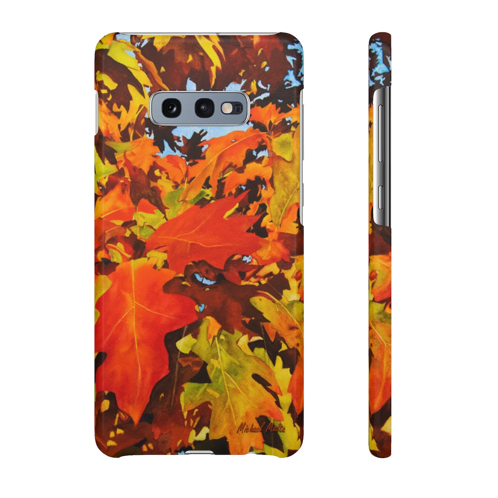 Burst Of Autumn - Snap Samsung Case