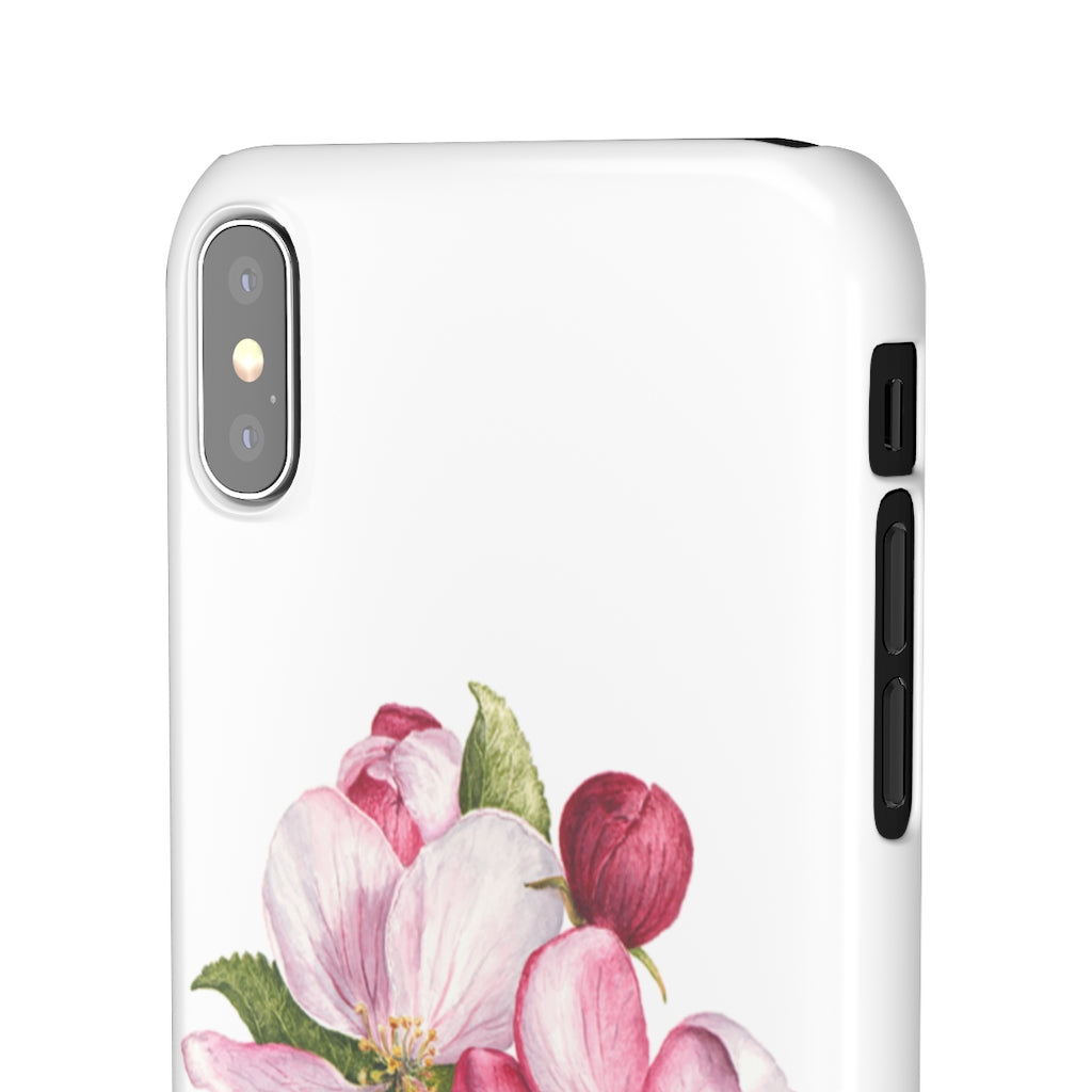 Apple Blossoms - Snap iPhone Cases