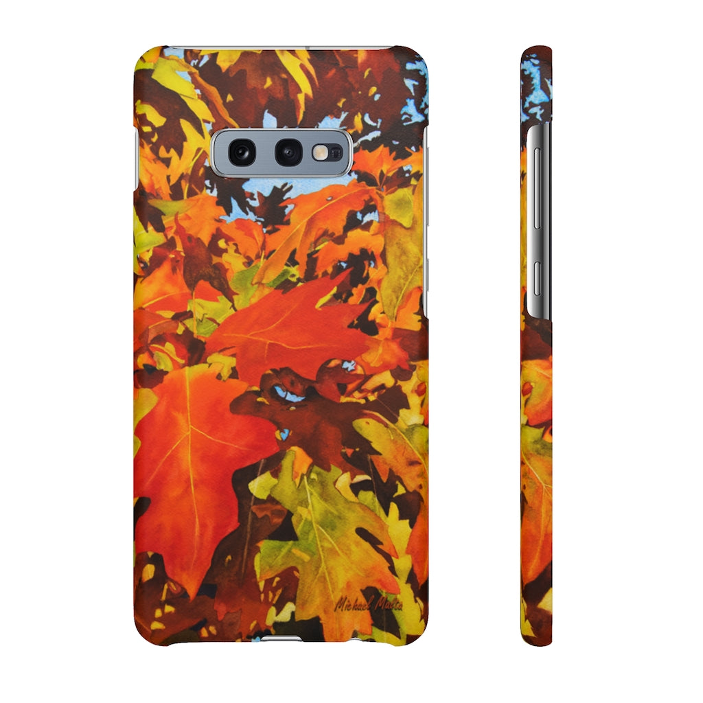 Burst Of Autumn - Snap Samsung Case