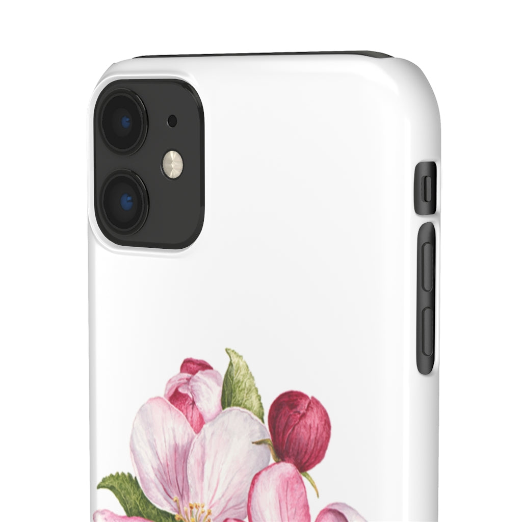 Apple Blossoms - Snap iPhone Cases