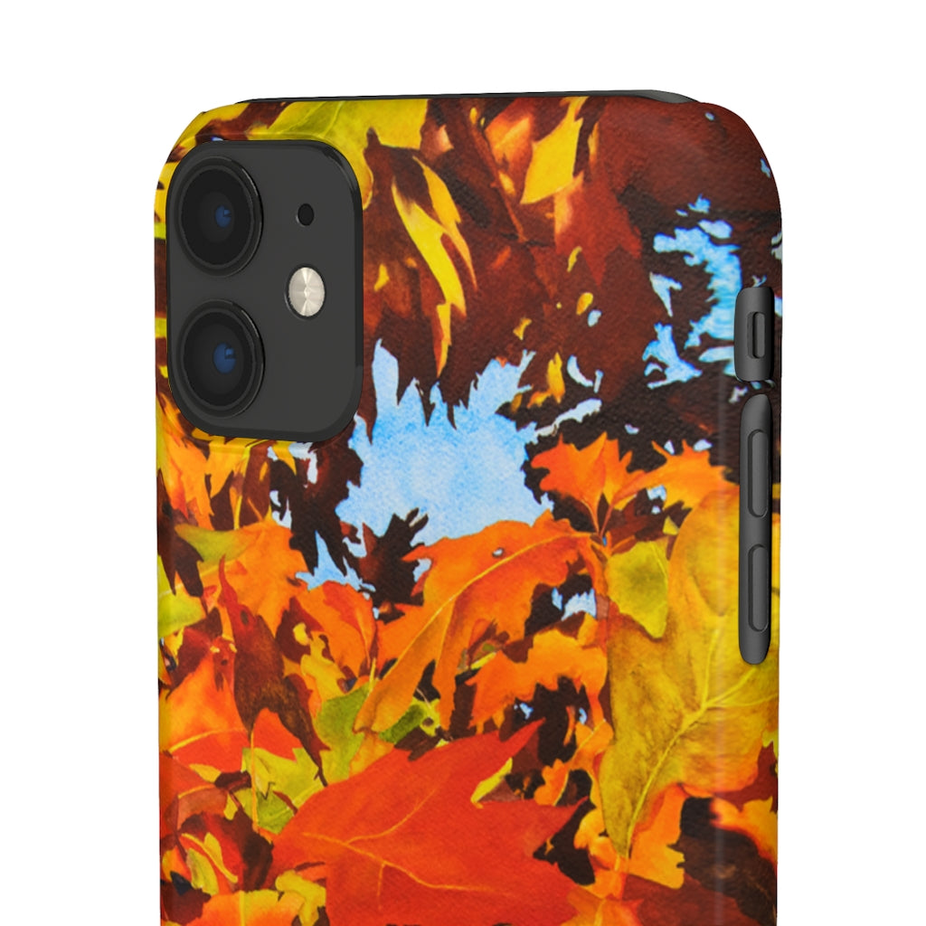 Burst Of Autumn - Snap iPhone Cases