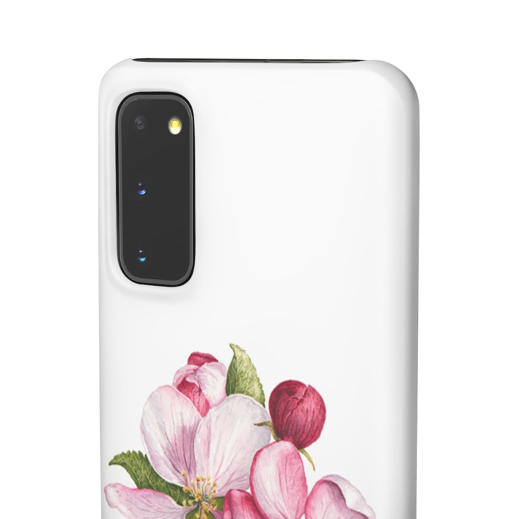 Apple Blossoms - Snap Samsung Cases