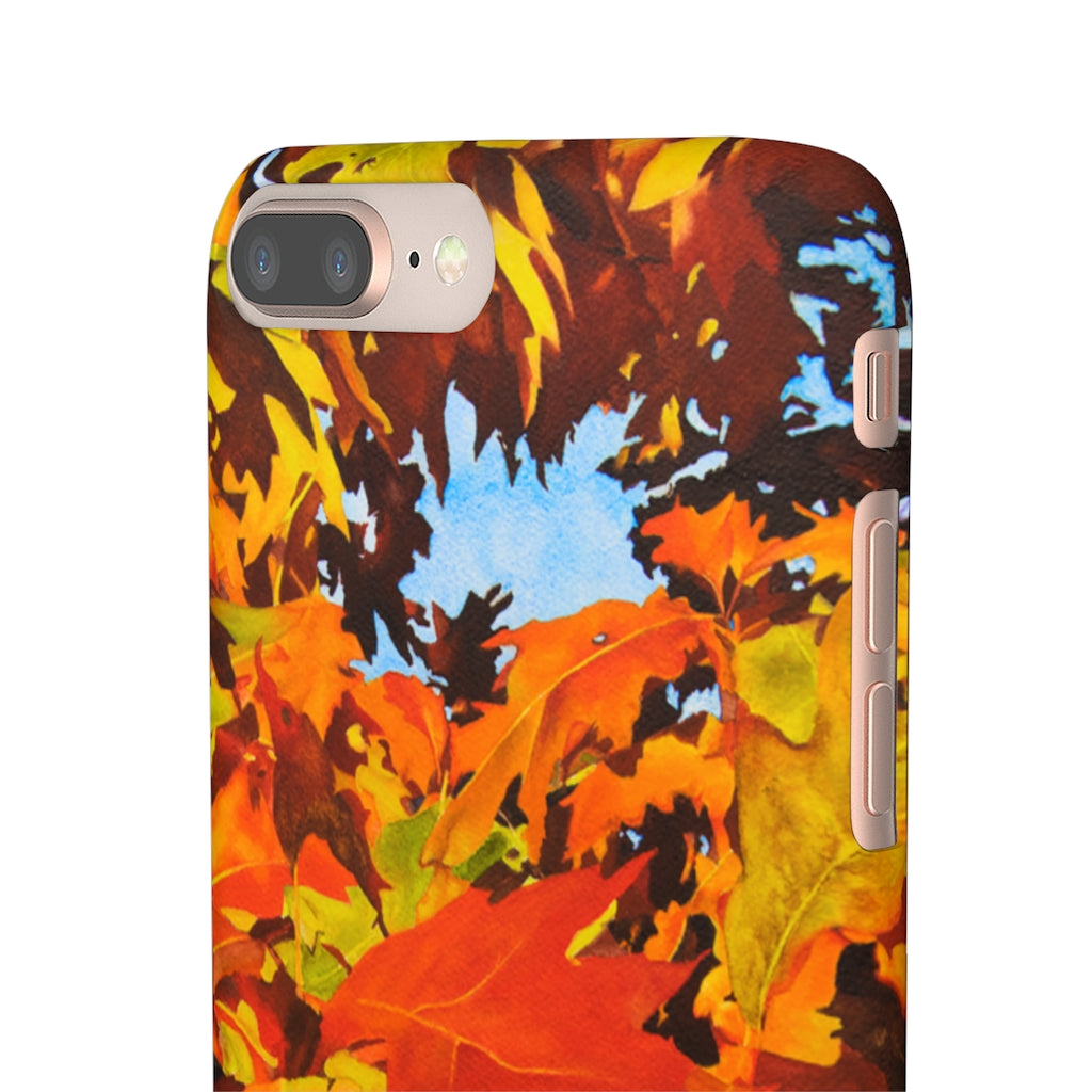 Burst Of Autumn - Snap iPhone Cases