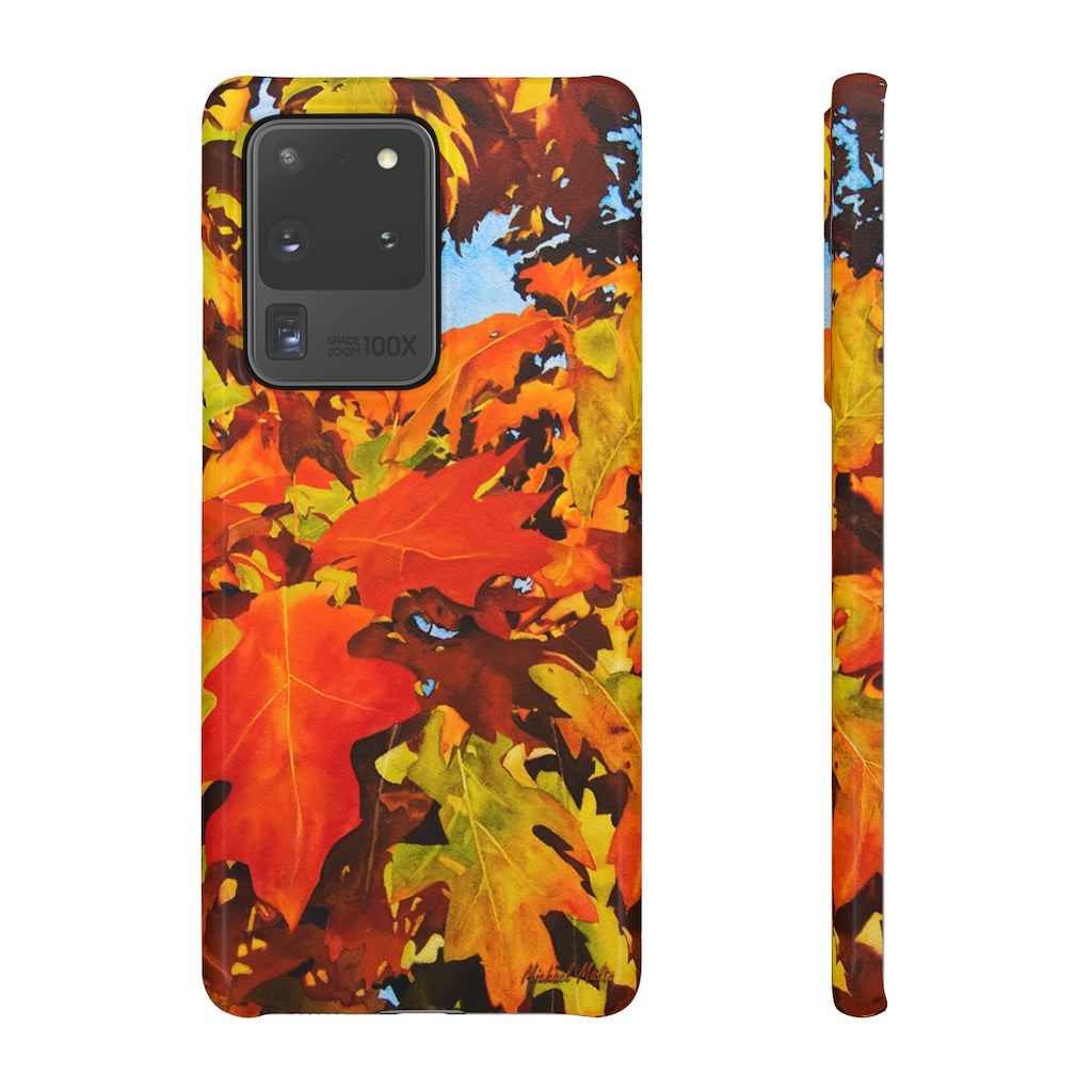 Burst Of Autumn - Snap Samsung Case