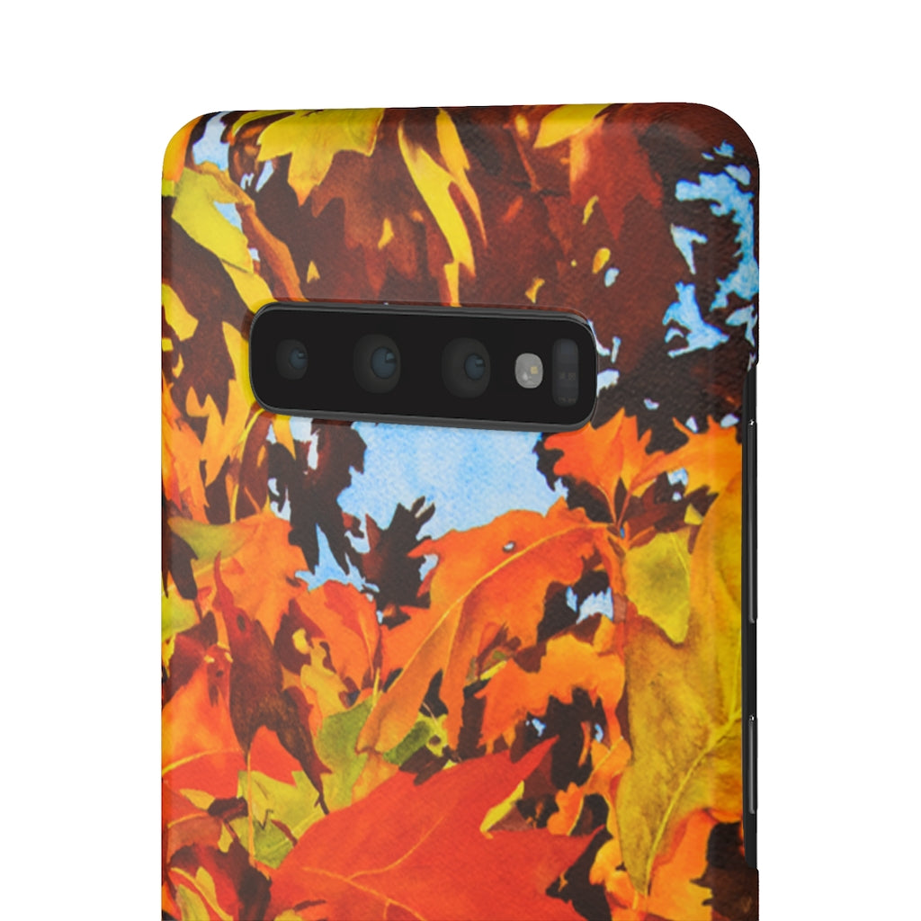 Burst Of Autumn - Snap Samsung Case