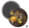 A Touch Of Autumn - Round Magnet